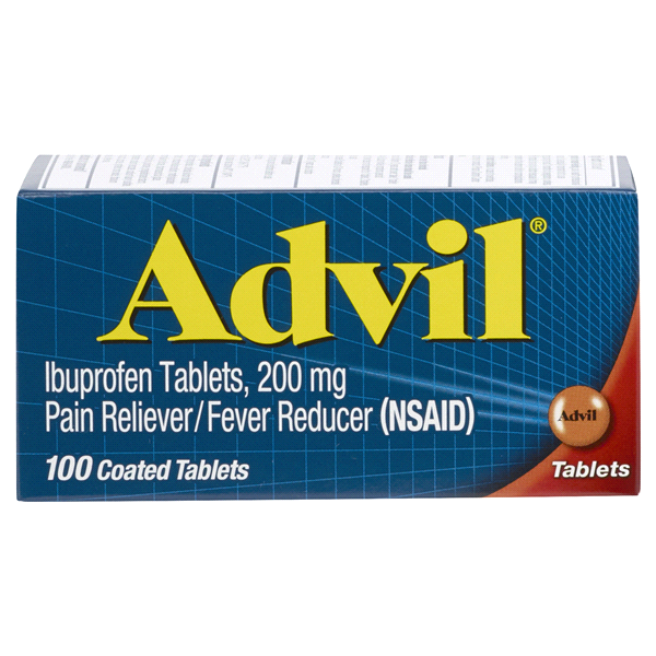 Advil Pain Fever Reliever 100