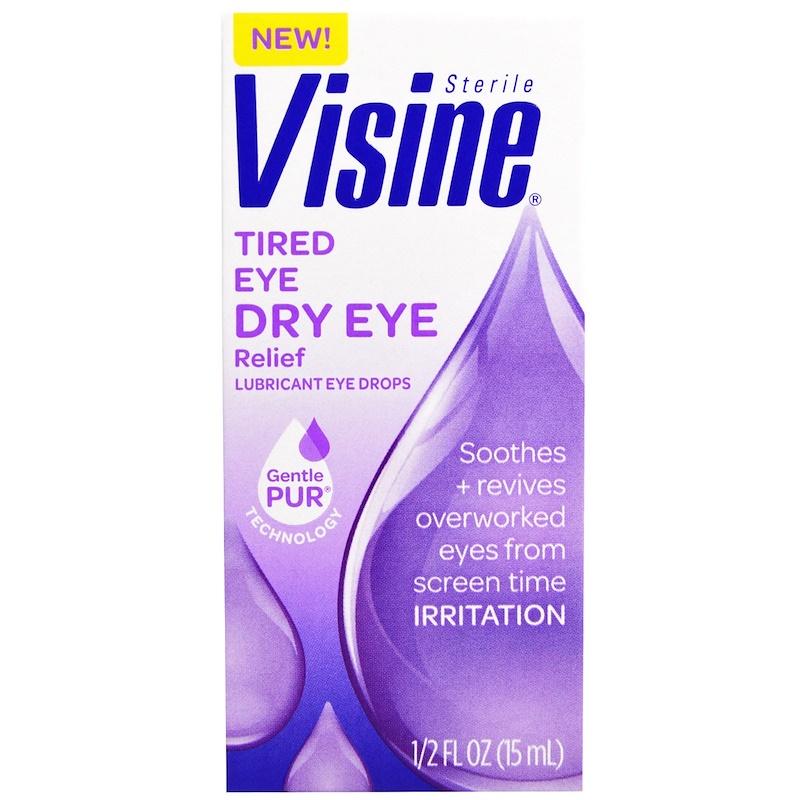 VISINE无菌型缓解眼疲劳干眼症滴眼液15ml