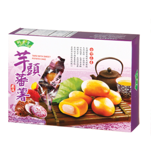 台湾竹叶堂 芋头番薯 盒270g
