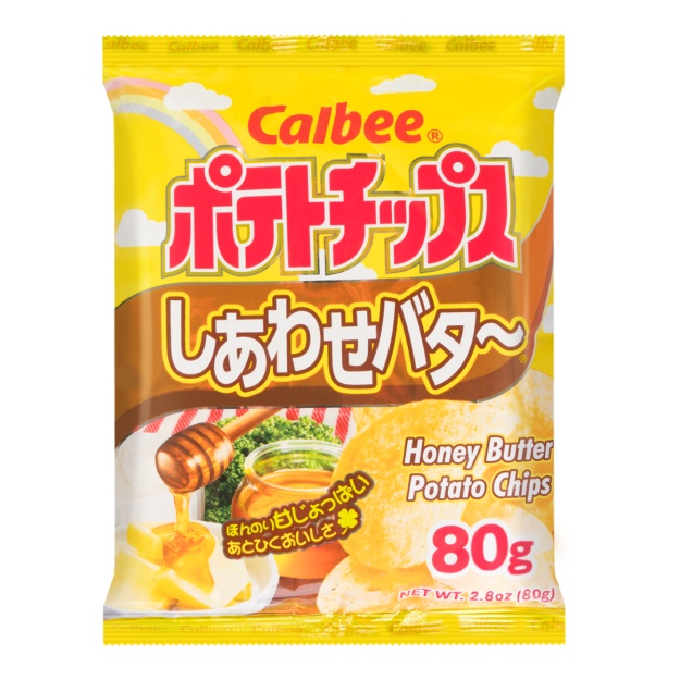 日本CALBEE卡乐B 蜂蜜黄油味薯片 80g