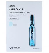 WONJIN EFFECT Medi Hydro Vial Mask, WONJIN EFFECT原辰 透明质酸安瓶补水面膜, 10 pcs
