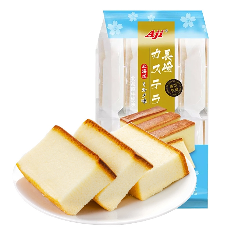 AJI 长崎蛋糕 北海道牛奶味 330g