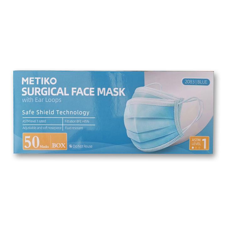 METIKO SURGICAL MASK 50/BOX 外科口罩 50个装