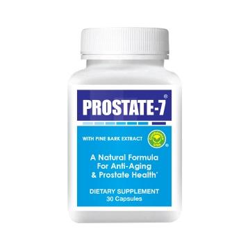 Prostate-7 Brand With Pine Bark Extract, 30 Capsules 男性自然衰老和前列腺健康 30粒