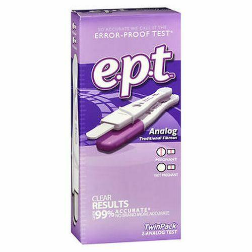 E.P.T. Brand Analog Early Pregnancy Tests 2 Each 验孕棒 2支装