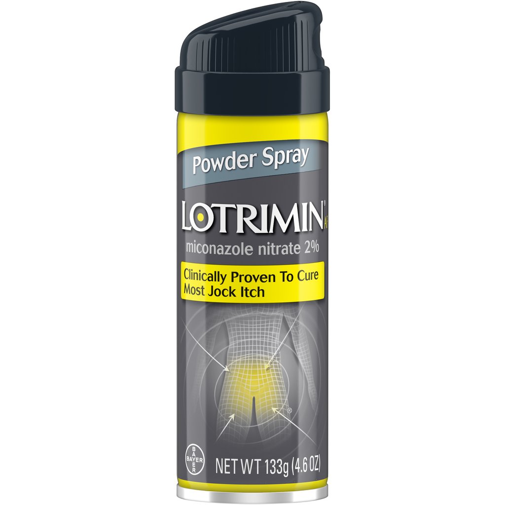 Lotrimin Brand AF Jock Itch Antifungal Powder Spray, 4.6 Ounce Spray Can 瘙痒抗真菌粉末喷雾剂 133g