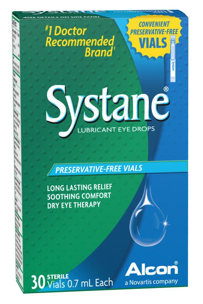 Systane Lubricant Eye Drops, 0.7mL*30 vials Each 长效持久润滑眼药水 30 支装