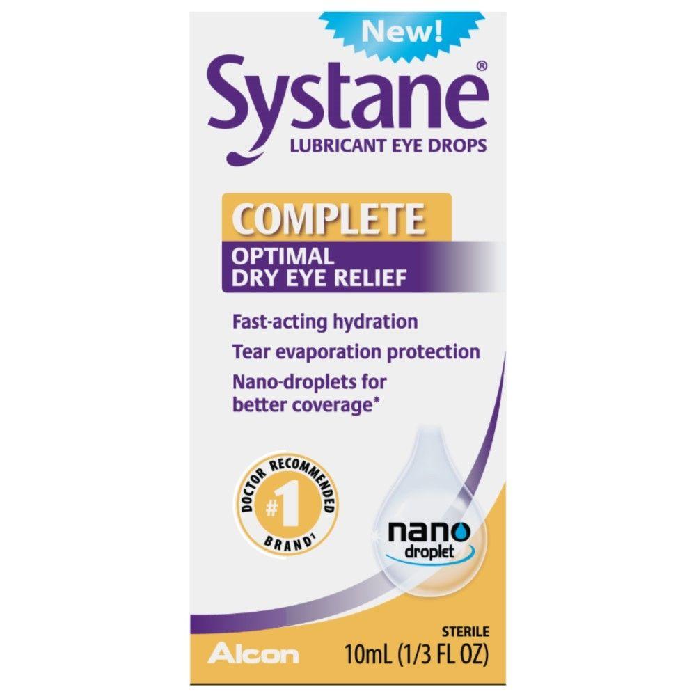 Systane Complete Lubricant Eye Drops 1/3 fl oz 全能长效润眼眼药水 10 ml