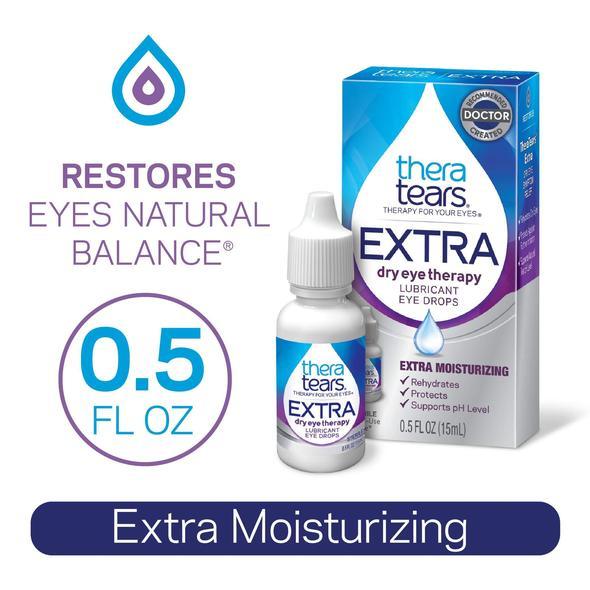 Thera Tears Dry Eye Therapy Lubricant Eye Drops 0.5 fl oz 润眼眼药水 15ML