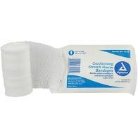 Dynarex Brand Stretch Gauze Bandages Sterile, #3112, 2 in x 4.1 Yds/PC 无菌纱布绷带 (#3112)