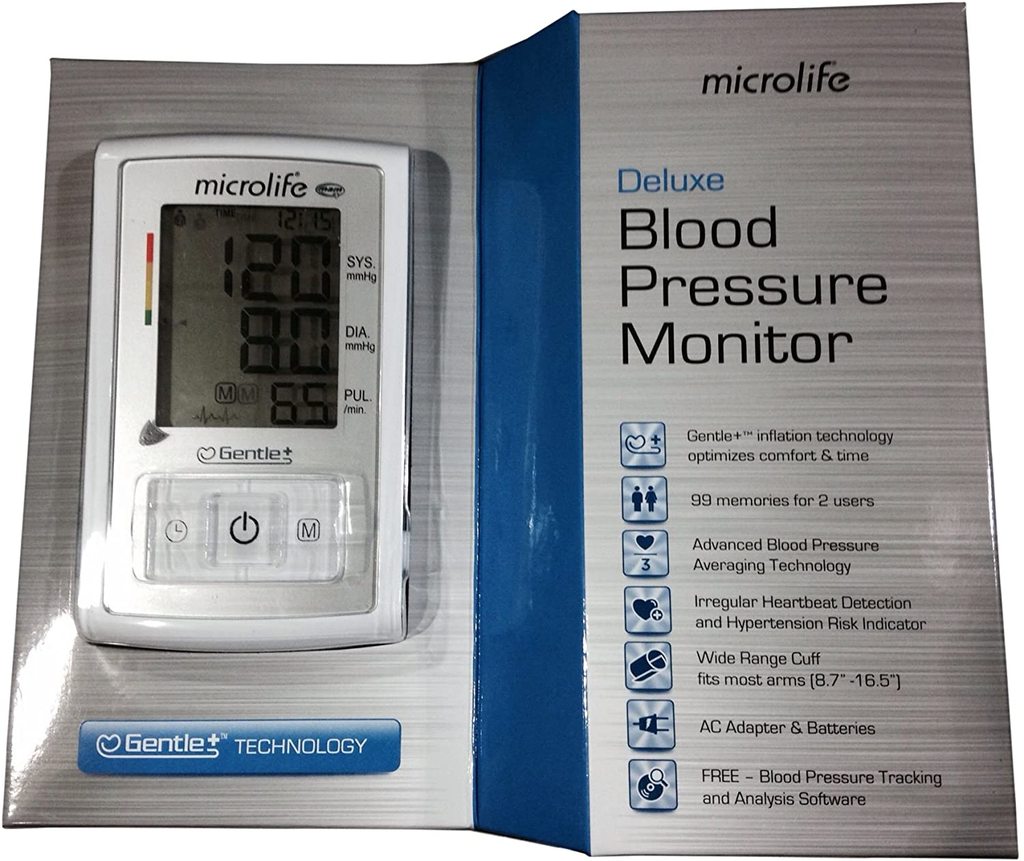 Microlife Brand BP3GX1-5X Deluxe Arm Blood Pressure Monitor 豪华手臂血压计