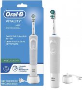 Oral-B Brand Vitality Dual Clean Rechargeable Battery Electric Toothbrush with Automatic Timer, 1 ea 具有自动计时器功能的Oral-B Vitality 双清洁充电式电动牙刷