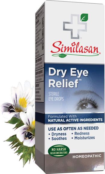 Similasan Brand Dry Eye Relief Eye Drops (0.33 fl oz) 眼干舒缓滴眼液 (10ml)