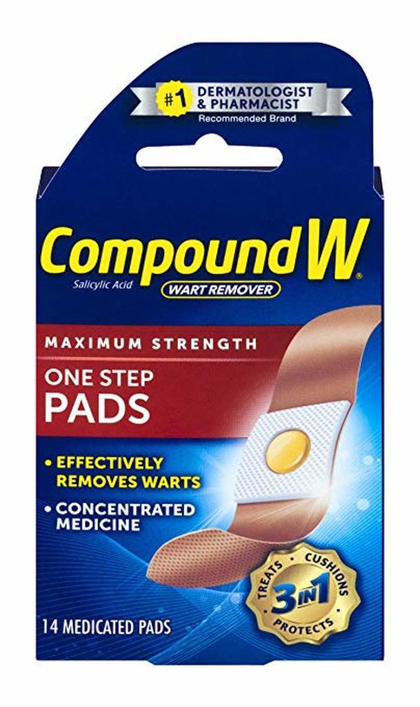 Compound W Brand Salicylic Acid Wart Remover / Maximum Strength 水杨酸疣去除剂