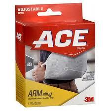 ACE Brand 3M Arm Sling, Adjustable Padded Shoulder Strap 可调式软垫肩带 一只装