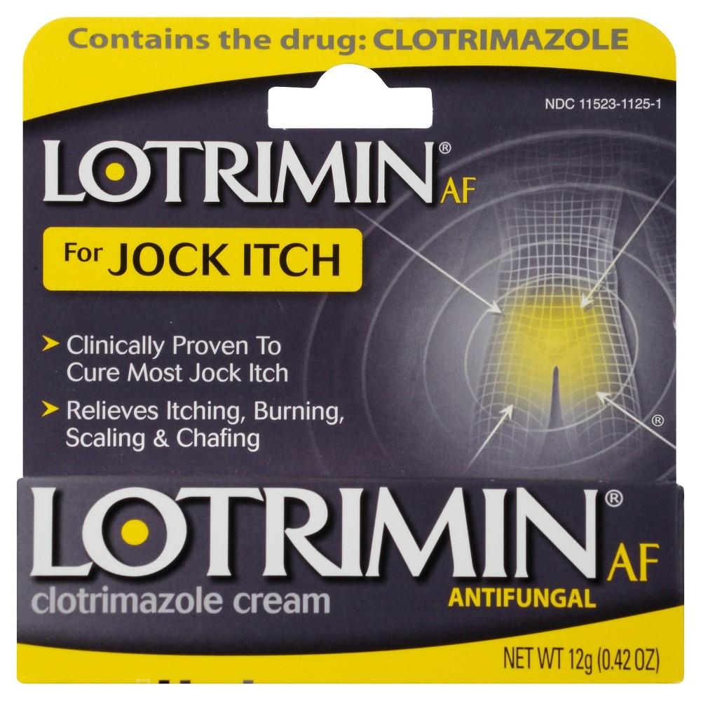 Lotrimin Brand AF Jock Itch Antifungal Cream 0.42 oz (12g) 抗真菌霜