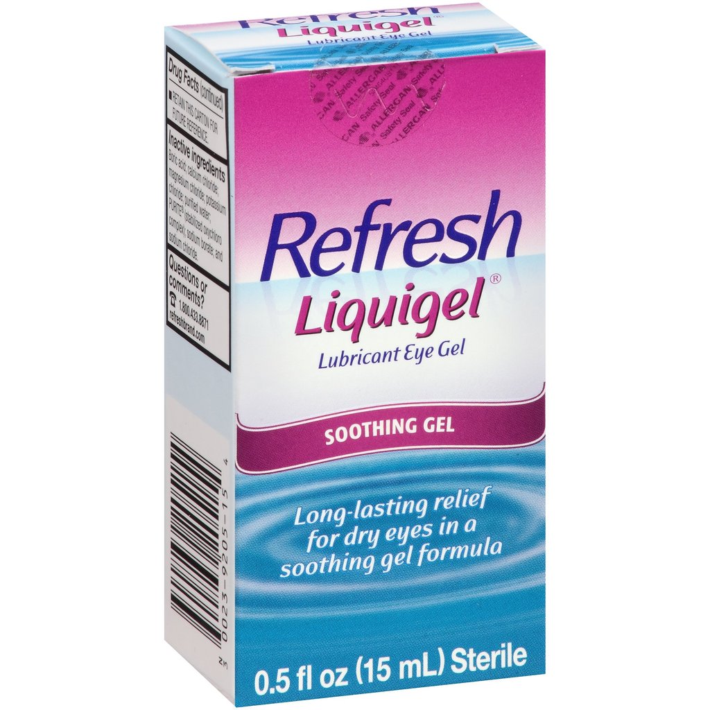 Refresh Brand Liquigel Lubricant Eye Gel (0.5 fl oz) 舒缓润滑眼胶 (15ml)