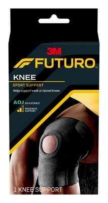 3M FUTURO Brand KNEE SPORT MODERATE SUPPORT 护乐透 护膝 运动版 中等强度 一只装