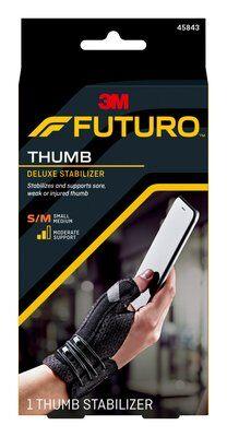 3M FUTURO Brand Thumb Deluxe Stabilizer, Size S/M 护乐透 手掌拇指稳定器 豪华版, 小/中号 一只装