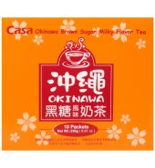 台湾CASA卡萨 冲绳黑糖风味奶茶 250g*10包