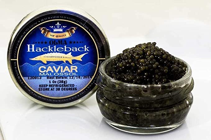 Hackleback caviar 鱼子酱 1oz